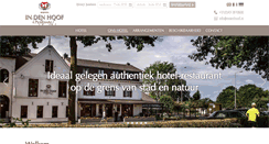 Desktop Screenshot of indenhoof.nl